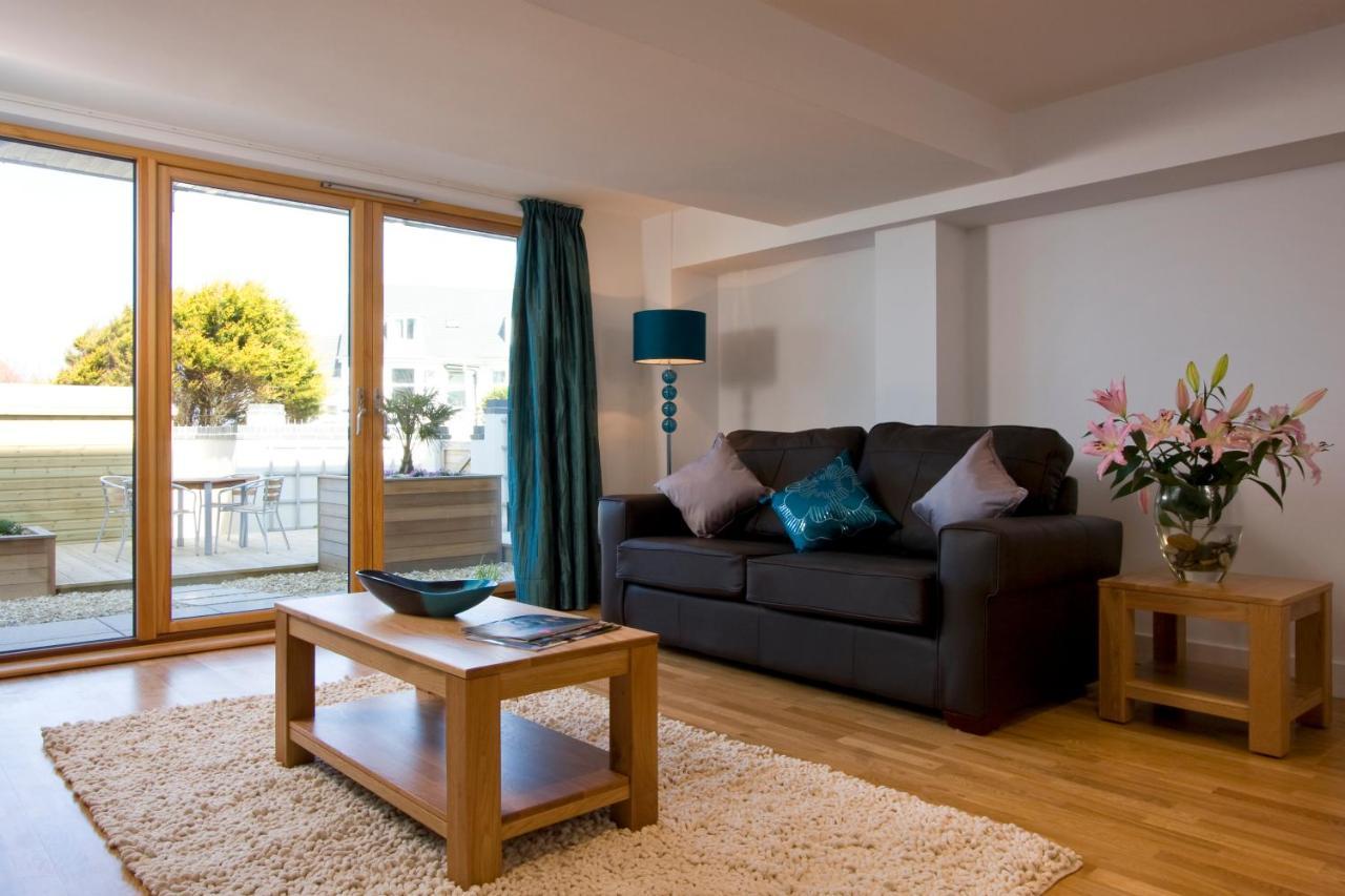 Fistral Beach Garden Apartment 3 New Quay Dış mekan fotoğraf